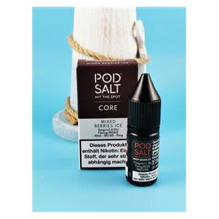 PODSALT Mixed Berries Ice 11 mg/ ml (1,1%)