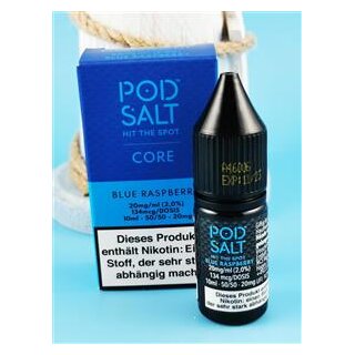 PODSALT Blue Raspberry 20 mg/ml(2,0%)