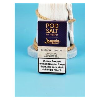 PODSALT Fusion Blueberry Jam Tart10 ml/20 mg