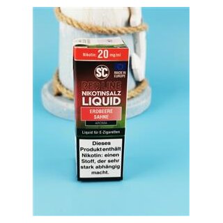 Red Line Erdbeere Sahne Salt 20 mg/ml