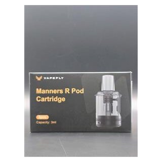 Vapefly Manners R Pod 0,8 Ohm 3 ml