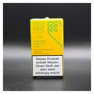 PODSALT Pineapple Passion Lime 10 mg