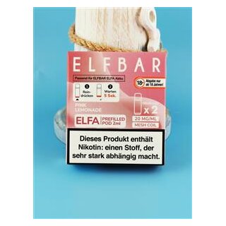 Elfbar Pod Pink Lemonade 20 mg/ml