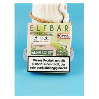 Elfbar Pod Strawberry Kiwi 20mg/ml