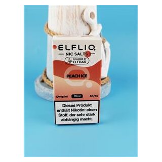 Elfbar Elfliq Peach Ice 10 mg/ml