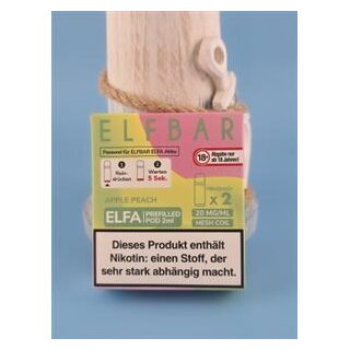 Elfbar Pod Apple Peach 20 mg/ml