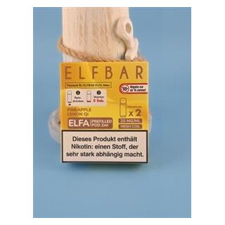 Elfbar Pod Pineapple Lemon 20mg/ml