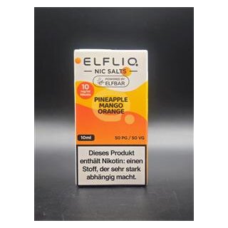 Elfbar Elfliq Pineapple-Mango-Orange 10 mg