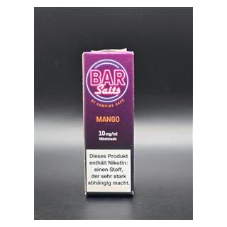 BAR Salts Mango 10 mg