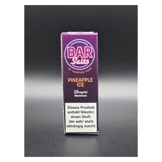 BAR Salts Pineapple Ice 10 mg