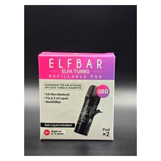 Elfbar Pod Elfa Pod Turbo 0,8 Ohm