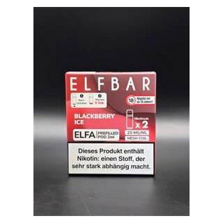 Elfbar Pod Blackberry Ice 20mg/ml