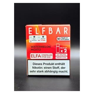 Elfbar Pod Watermelon Mojito 20 mg/ml