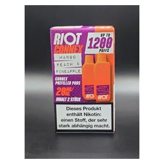 Riot Squad CONNEX  Mango Peach  Pineapple 20 mg/ml