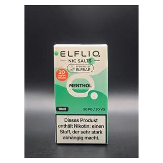Elfbar Elfliq Menthol 20mg/ml