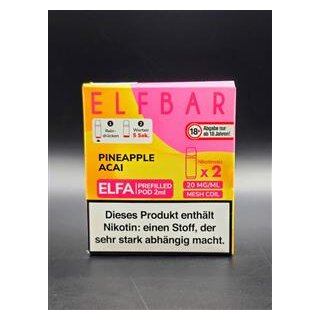 Elfbar Pod Pineapple Acai 20 mg