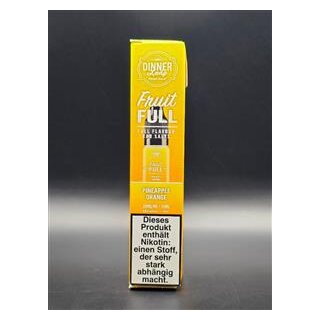 Dinner Lady Pineapple-Orange 20mg/ml