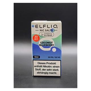 Elfbar Elfliq Coconut Blueberry 20mg/ml