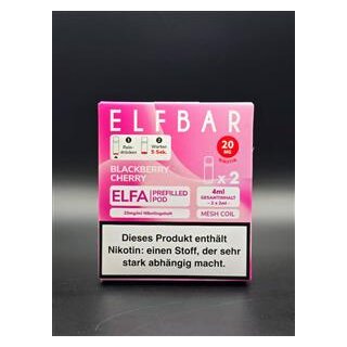Elfbar Pod Blackberry Cherry 20mg/ml