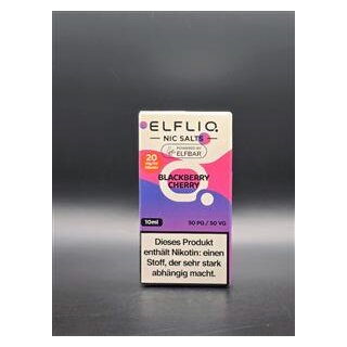 Elfbar Elfliq Blackberry Cherry 20mg/ml