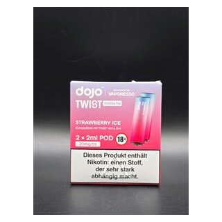 Dojo Twist Strawberry Ice 20mg/ml