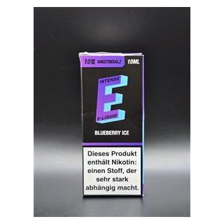 TVE E Intense Blueberry Ice 10 mg