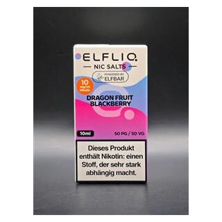 Elfbar Elfliq Dragon Fruit Blackberry10mg/ml