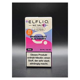 Elfbar Elfliq Dragon Fruit Blackberry20mg/ml
