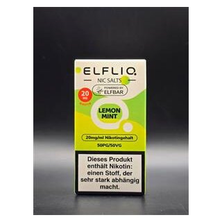 Elfbar Elfliq Lemon Mint 20mg/ml