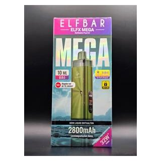 Elfbar Elfx Mega Kit Green