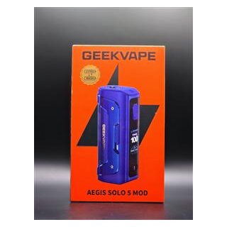 GeekVape Aegis Solo 5 100 Watt Mod Blue